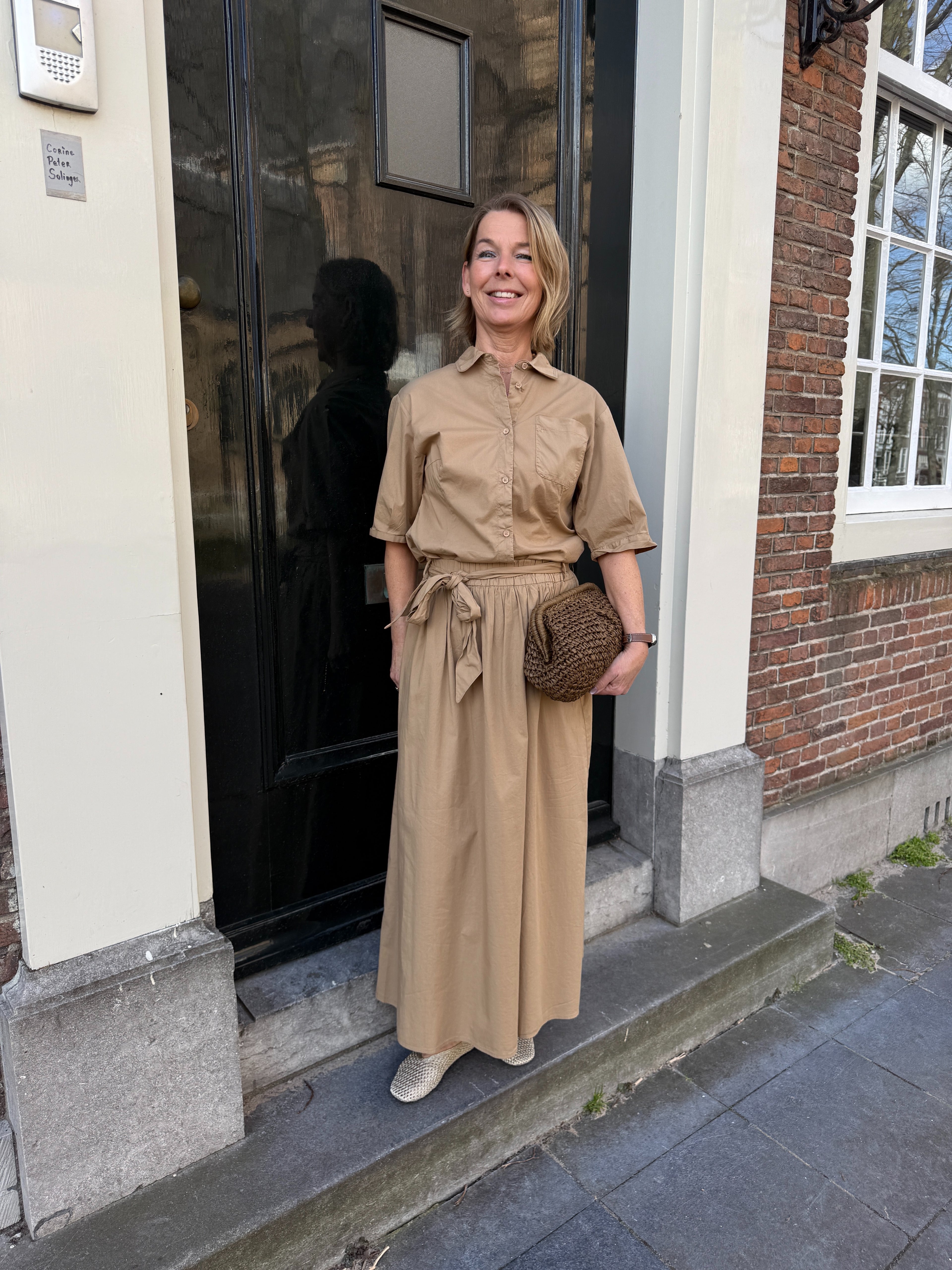 Penn & Ink N.Y | Blouse Camel