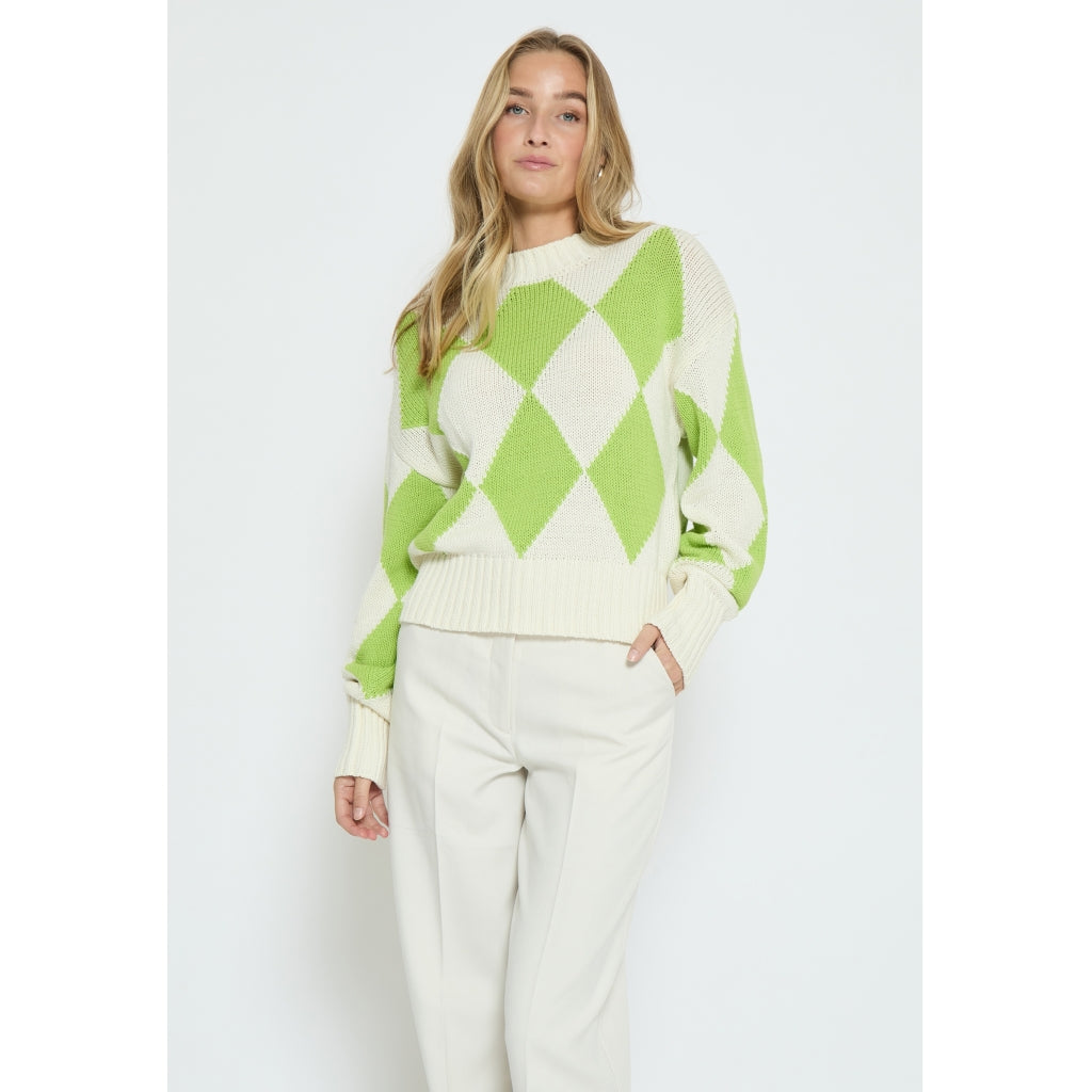 Minus | Ilaya knit pullover - dark citron - MI6070