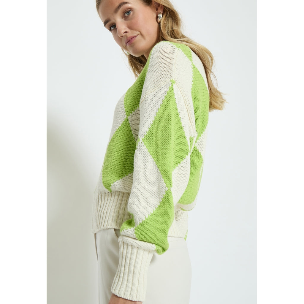 Minus | Ilaya knit pullover - dark citron - MI6070