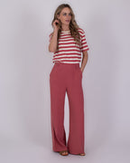 The Clothed | Istanbul Dames Pant Raspberry