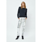 Minus | Jayda metallic pu pant - silver metallic - MI5890