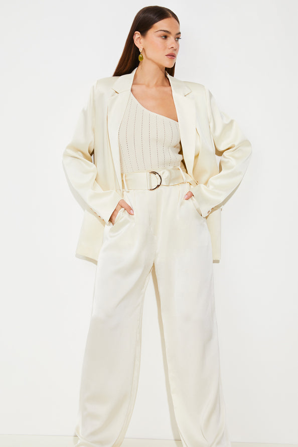 Suncoo Paris | Jicky pantalon - blanc casse (gebroken wit)