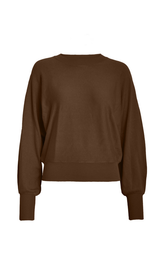 Minus | Dana Bat Sleeve Knit Pullover Carafe