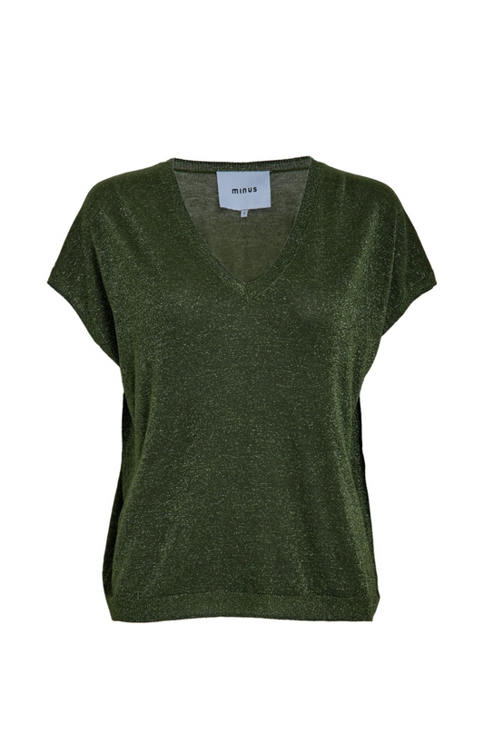 Minus | Carlina Knit Tee Rifle Treen Metal