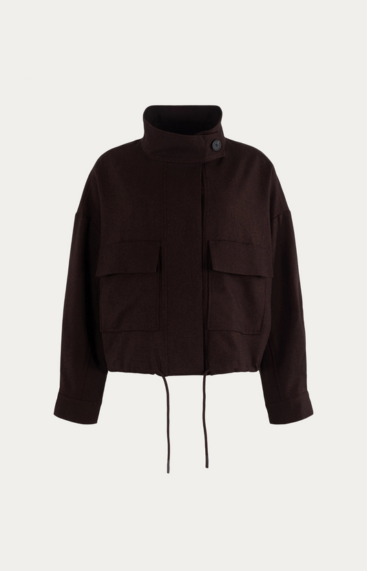 Suncoo Paris | Dona Chocolade Bruin Jacket