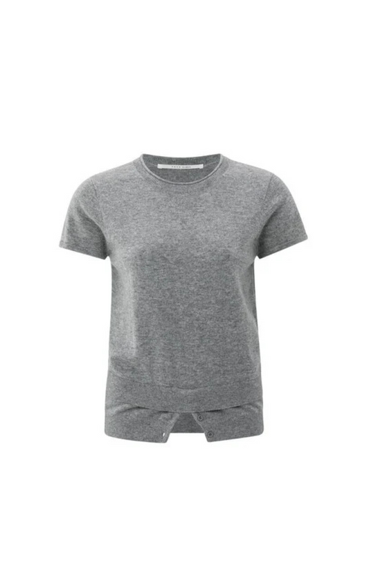 YAYA | Knitted Top Grijs