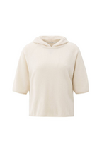 YAYA | Knitted Hoodie Licht Beige