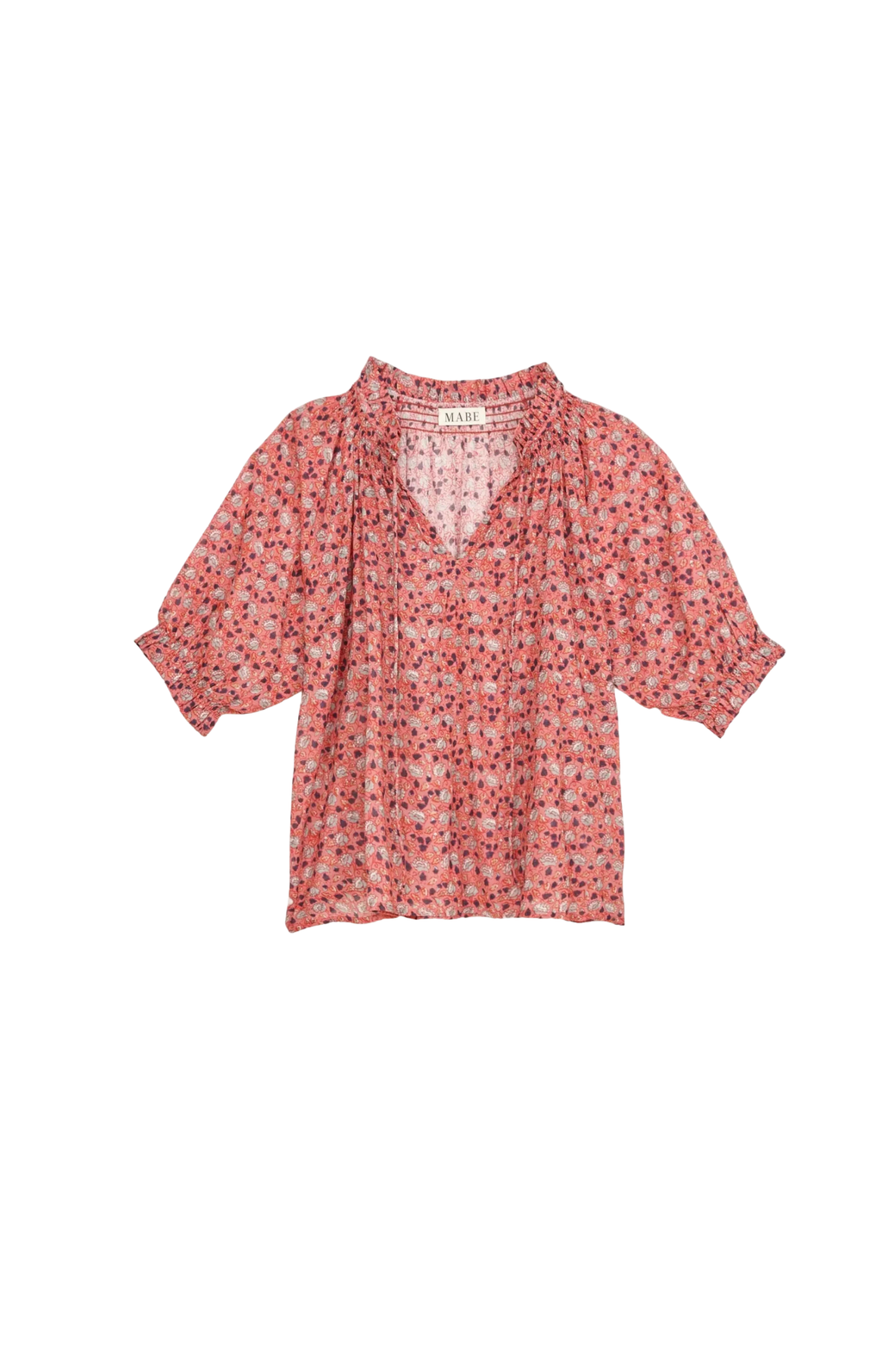 M.A.B.E | Darla Print Top Rose/Multi