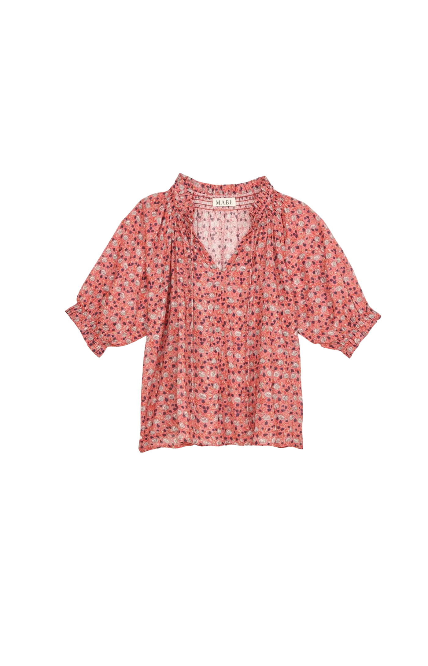 M.A.B.E | Darla Print Top Rose/Multi