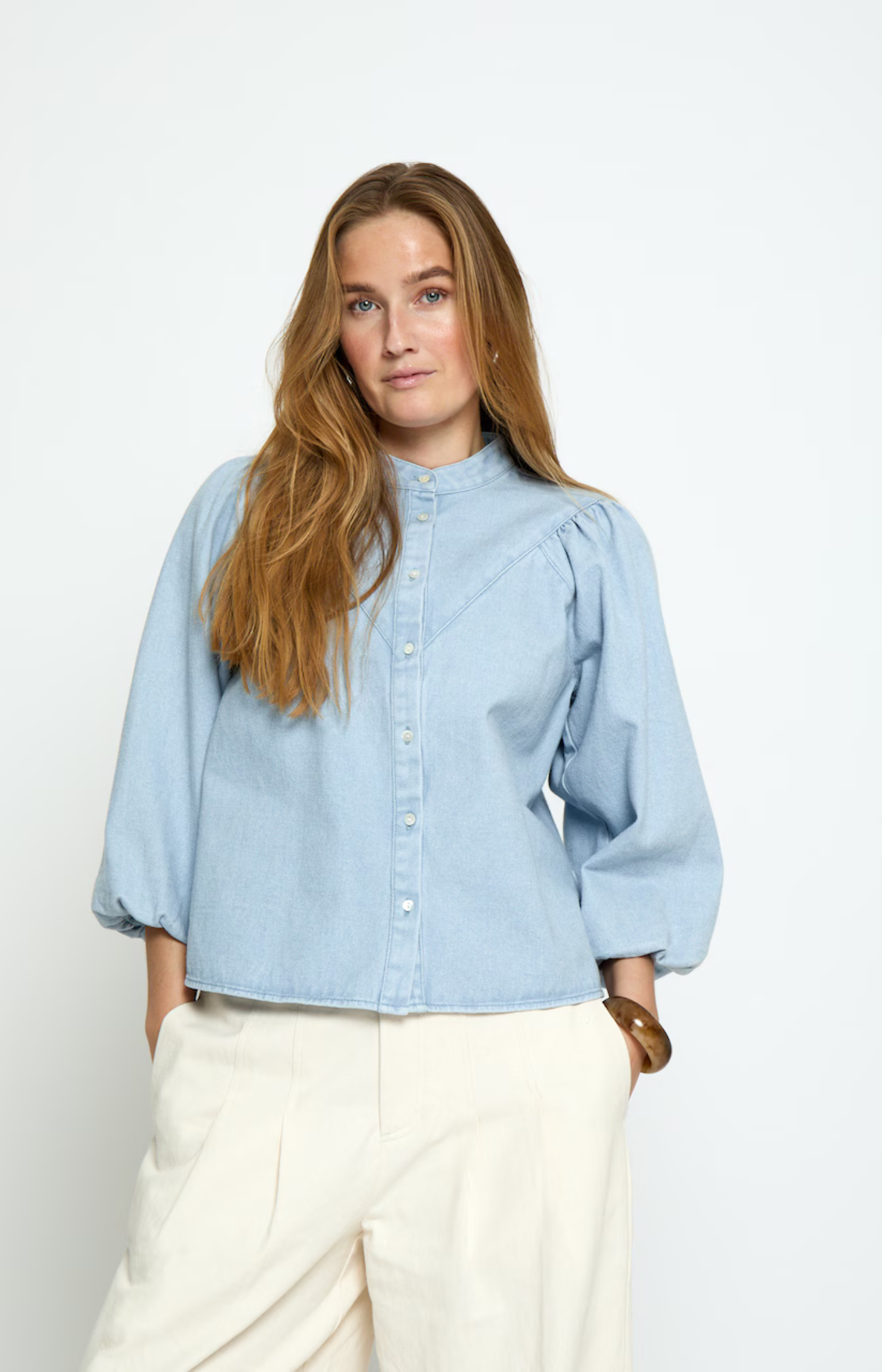 Minus | New Solene Denim Skirt Skyway Blue