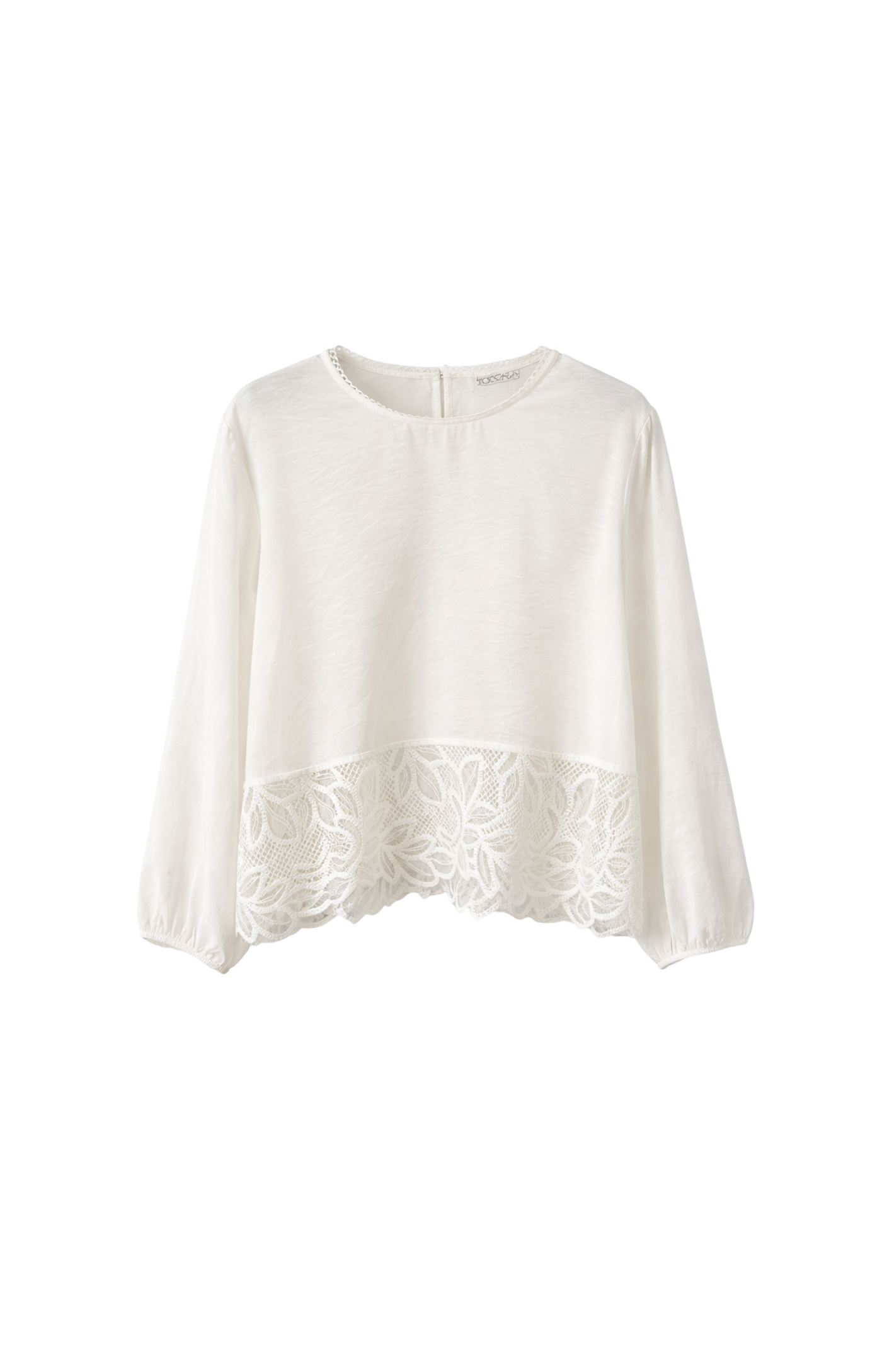 Tooday | Aria Lace Top Snow White