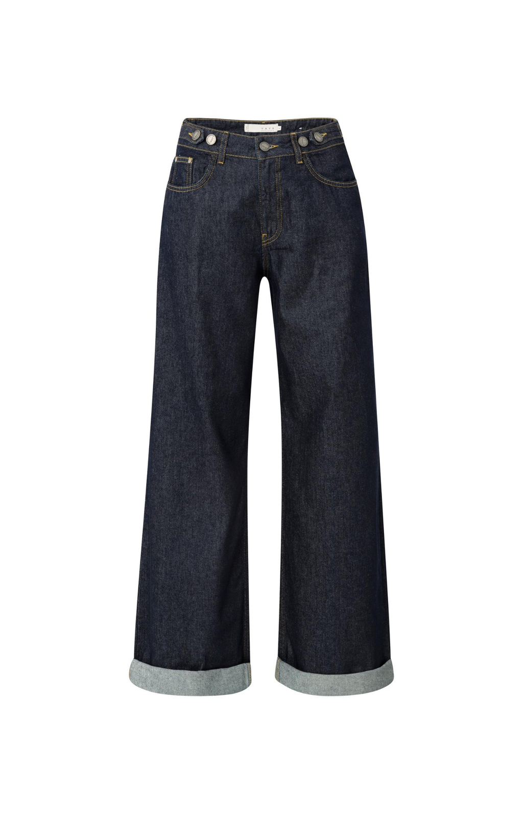 YAYA | Loose Fit Denim Jeans Dark Blue Denim
