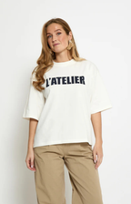 Minus | Stine T-Shirt Cloud Dan/Navy