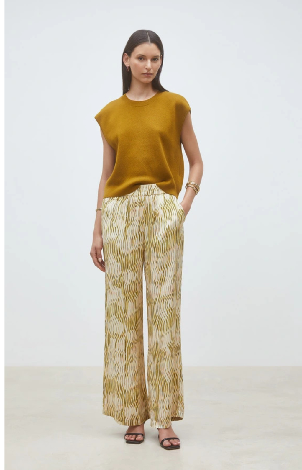 Suncoo Paris | Plama Plain Sleeveless Jumper