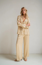 Penn & Ink N.Y | Blouse Beige