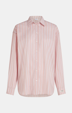 Penn & Ink N.Y | Blouse Stripe Salmon