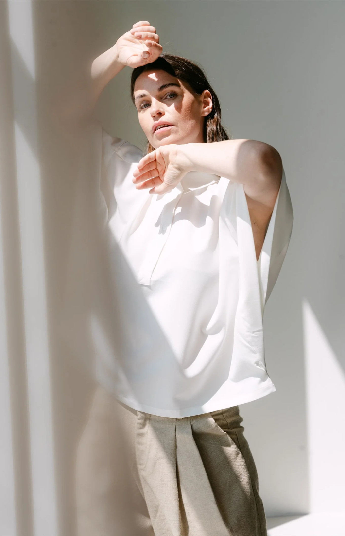 Aimee The Label | Mieeille S6 Shirt Off-White