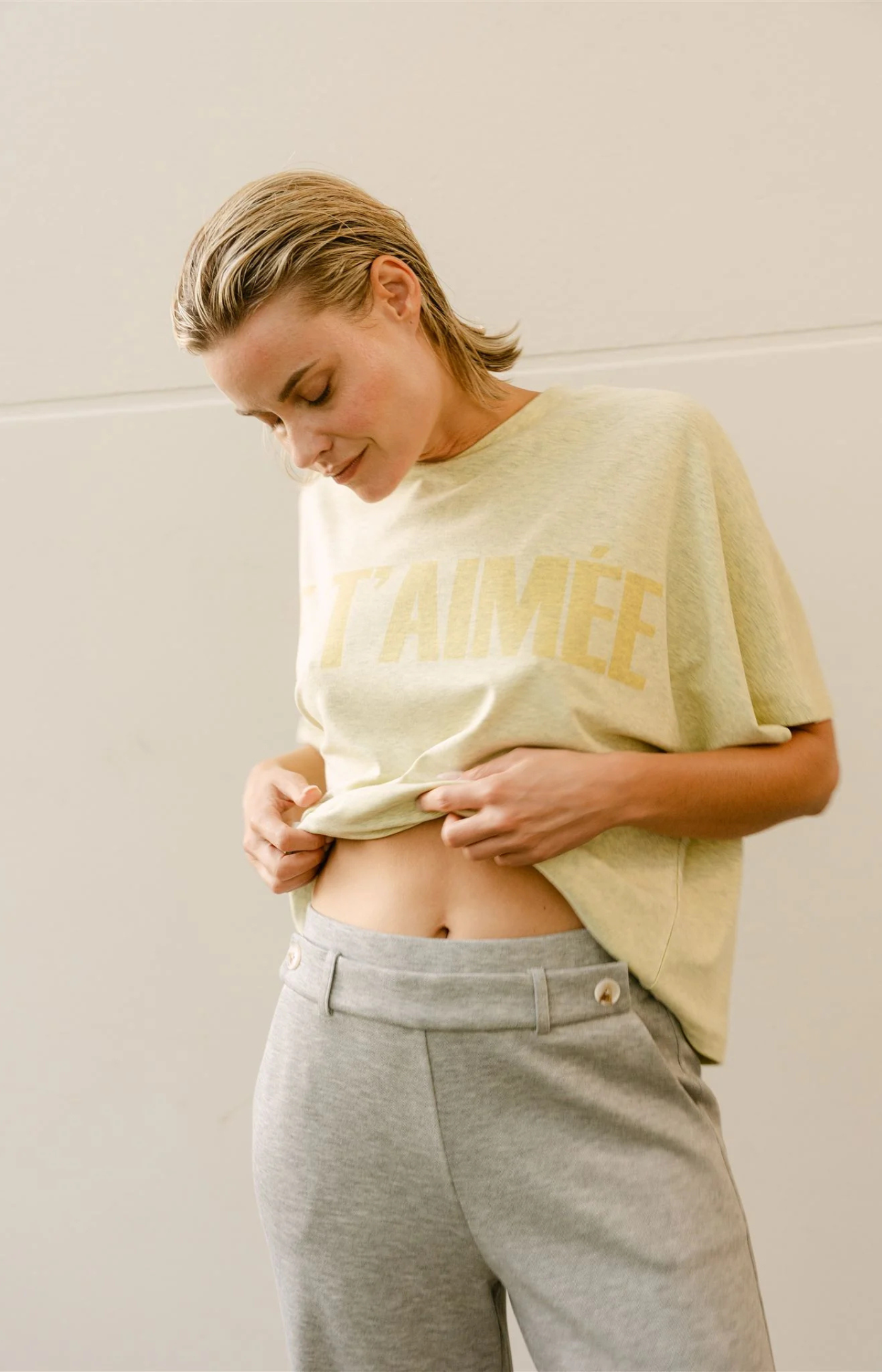 Aimee The Label | JaydaS6 Pique Trou Grey