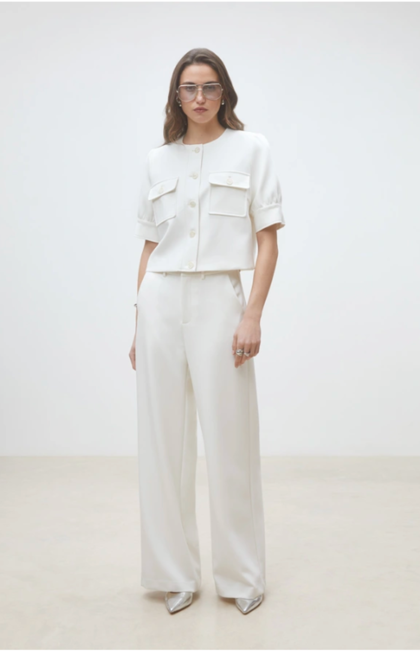 Suncoo Paris | Jewel Wide-Leg Flowing Pants