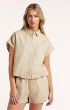 Circle of Trust | Kelly Blouse Safari Tan