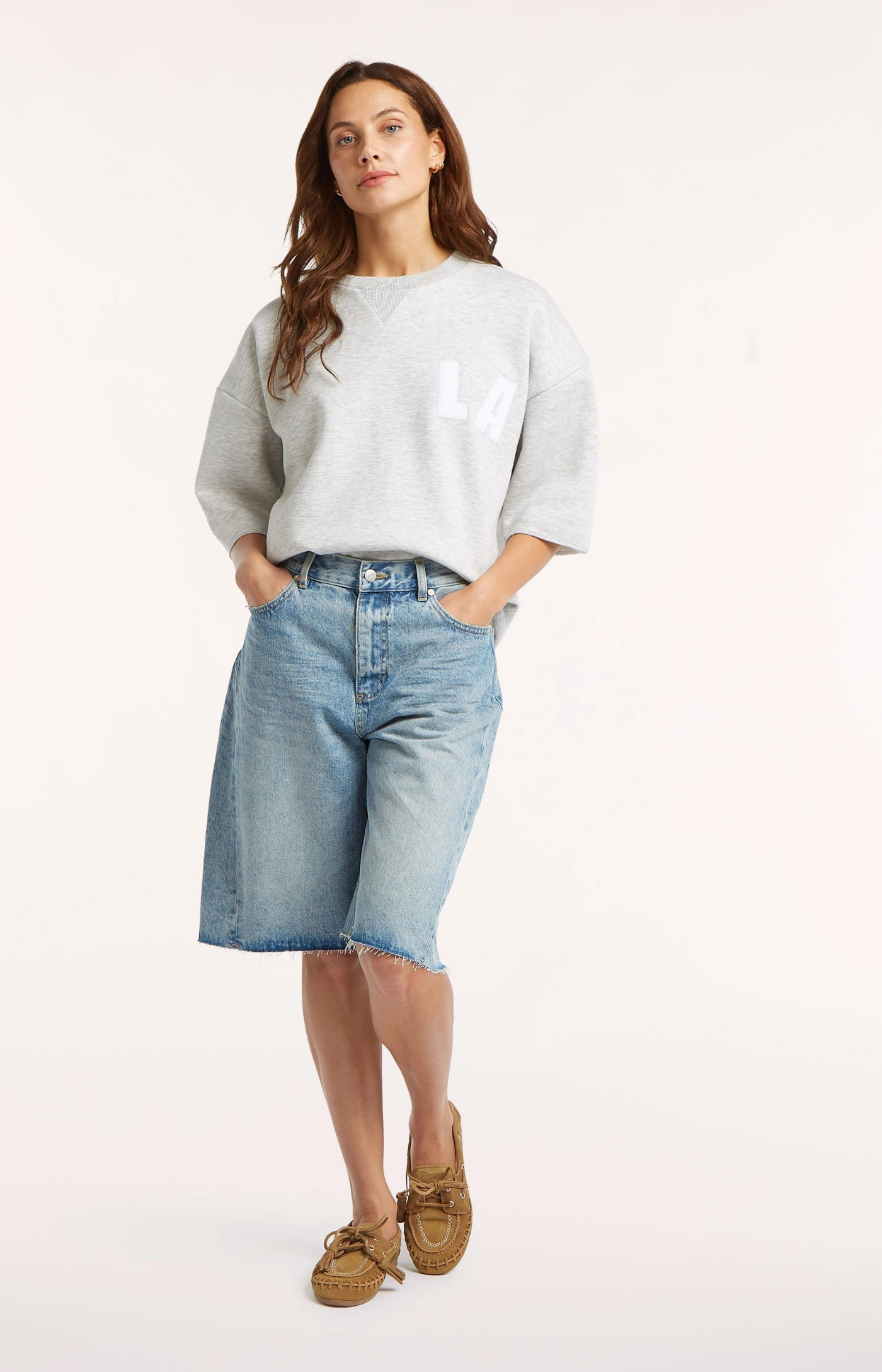 Circle of Trust | Tatum Short Sea Note Blue Wash