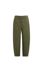 Yaya | Barrel Broek Legergroen