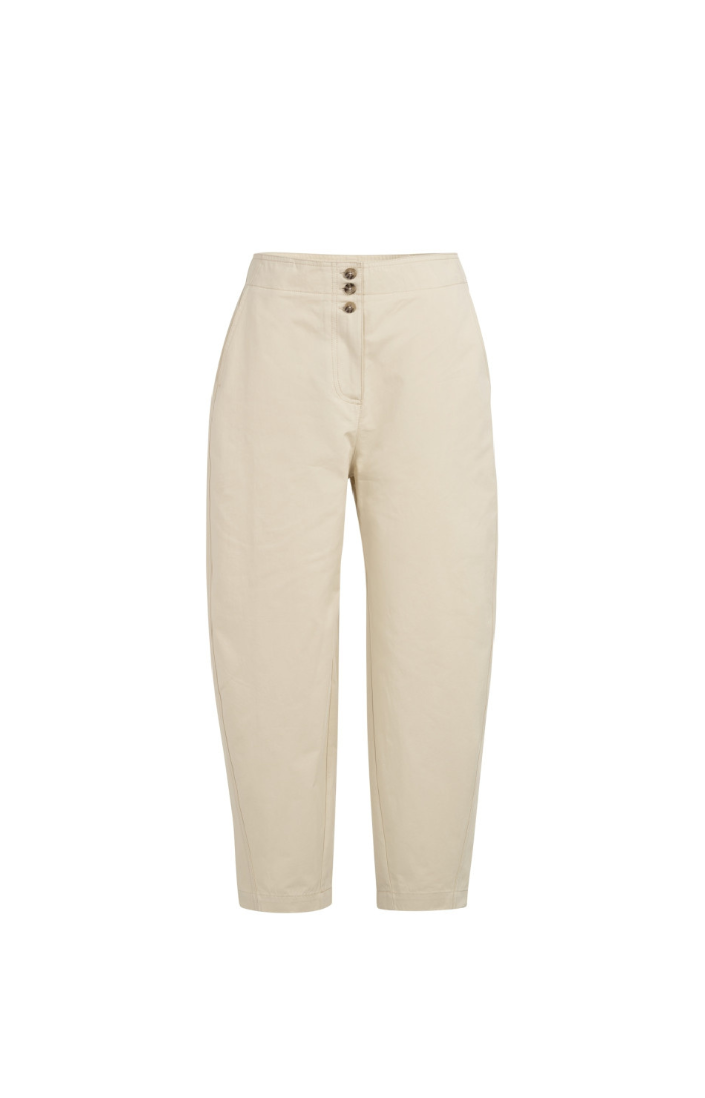Yaya | Barrel Broek Zandkleurig