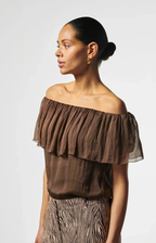 Aaiko | Caprice Top Bruin