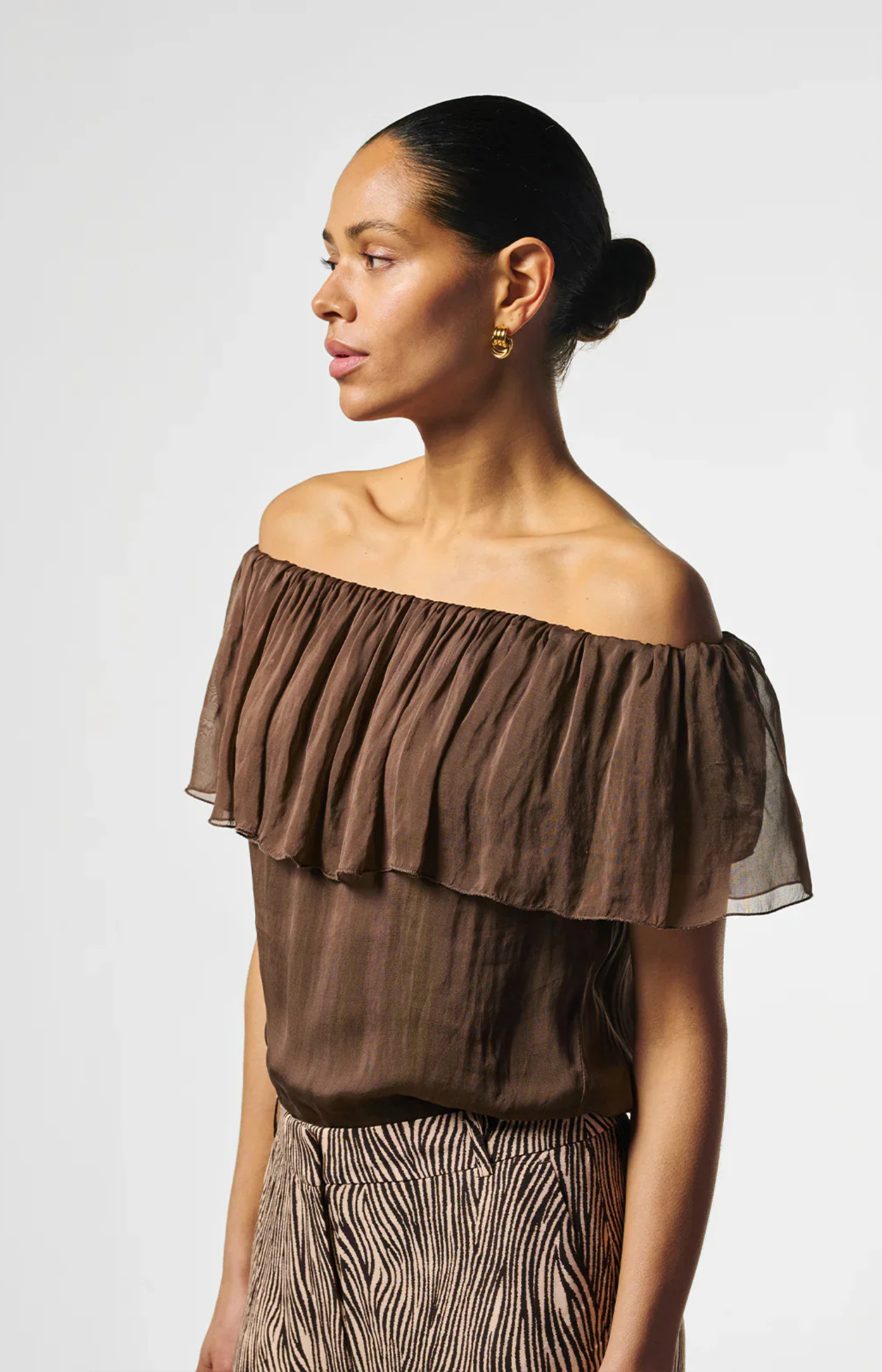 Aaiko | Caprice Top Bruin