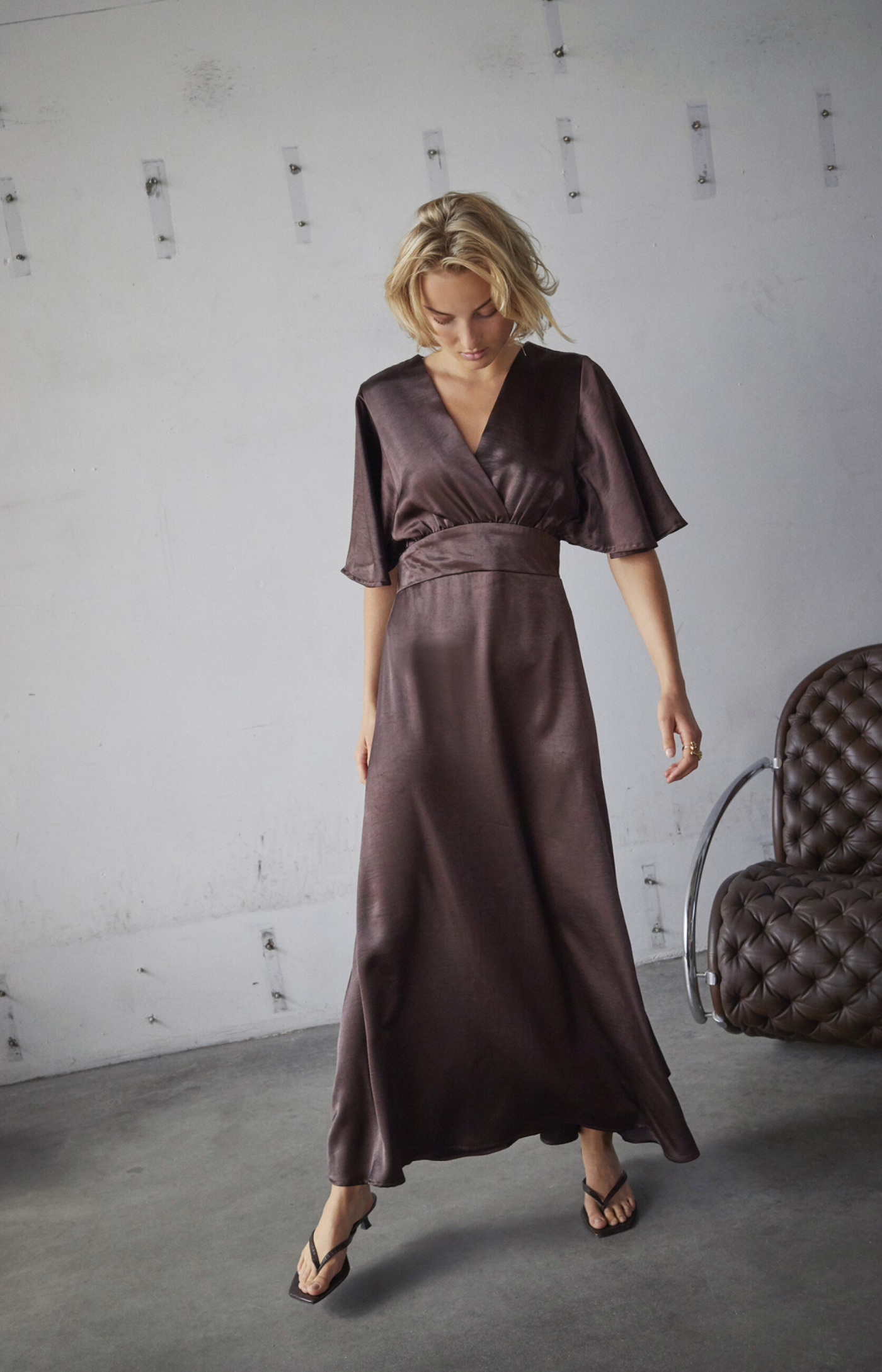 Sisters Point | Gisela Dress Bruin