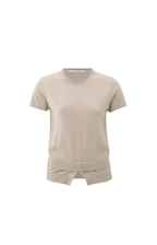 YAYA | Knitted Top Sand