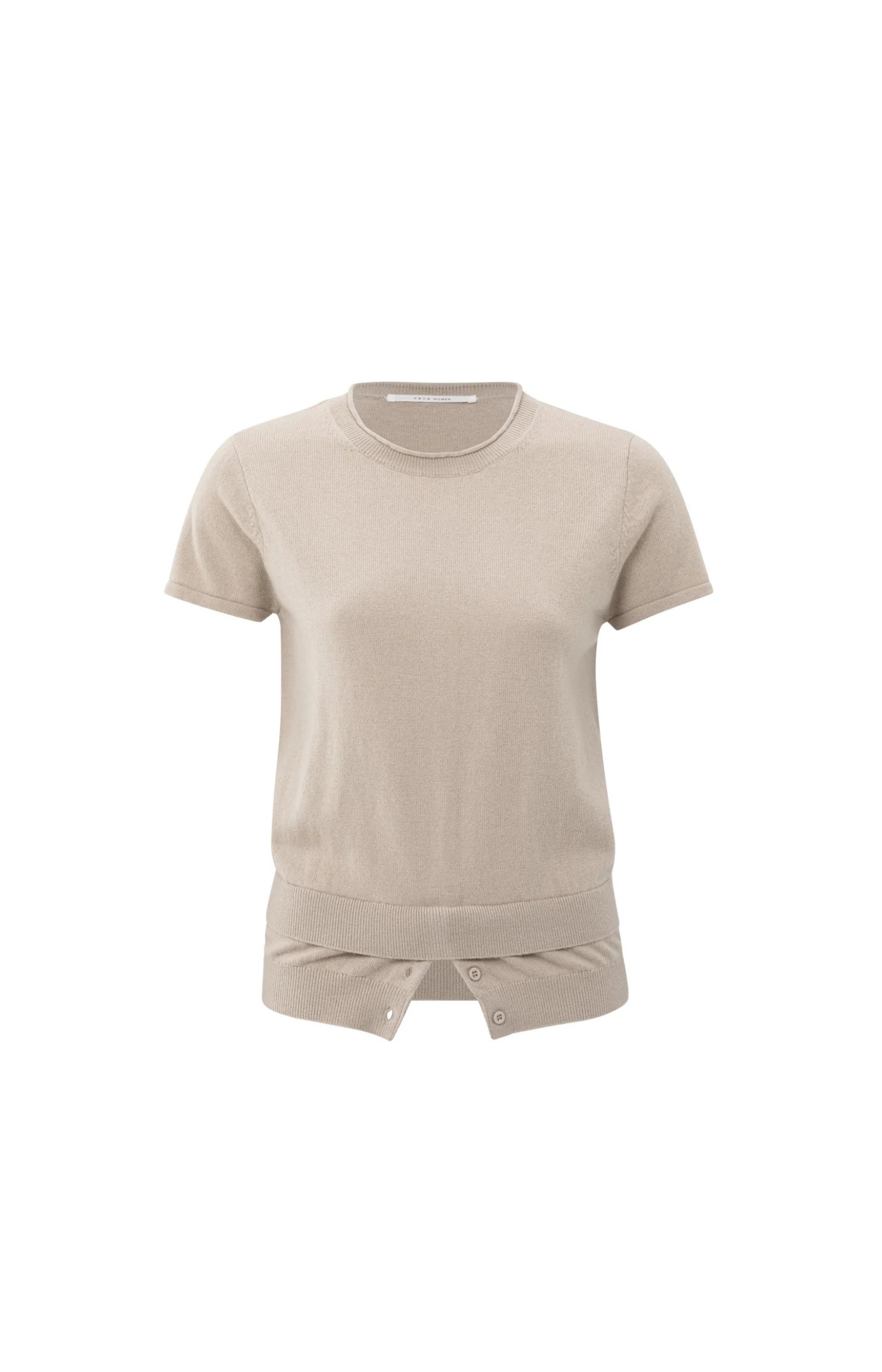 YAYA | Knitted Top Sand