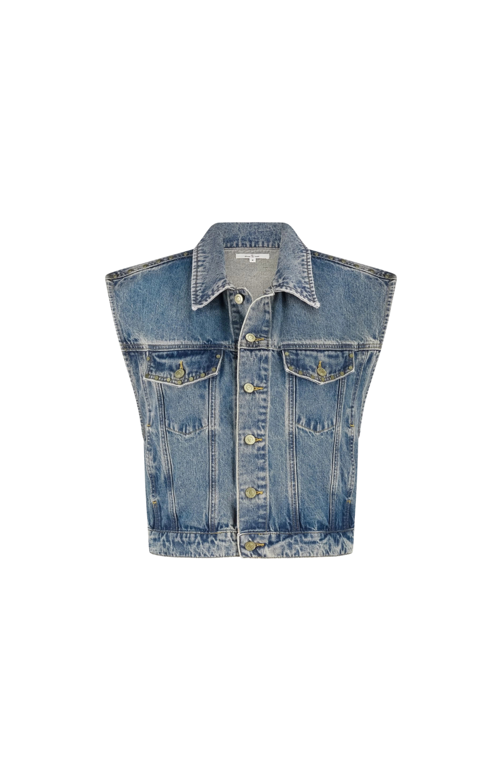 Circle of Trust | Lucy Denim Gilet Paradise Blue