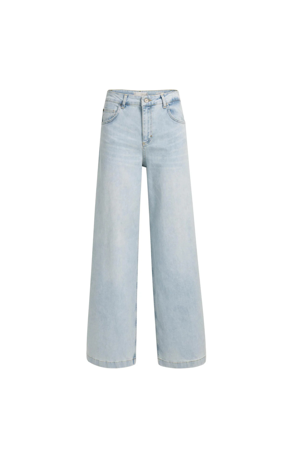 YAYA | Jeans Hoge Taille Wijde Pijpen Light Blue Denim