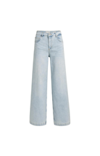 YAYA | Jeans Hoge Taille Wijde Pijpen Light Blue Denim