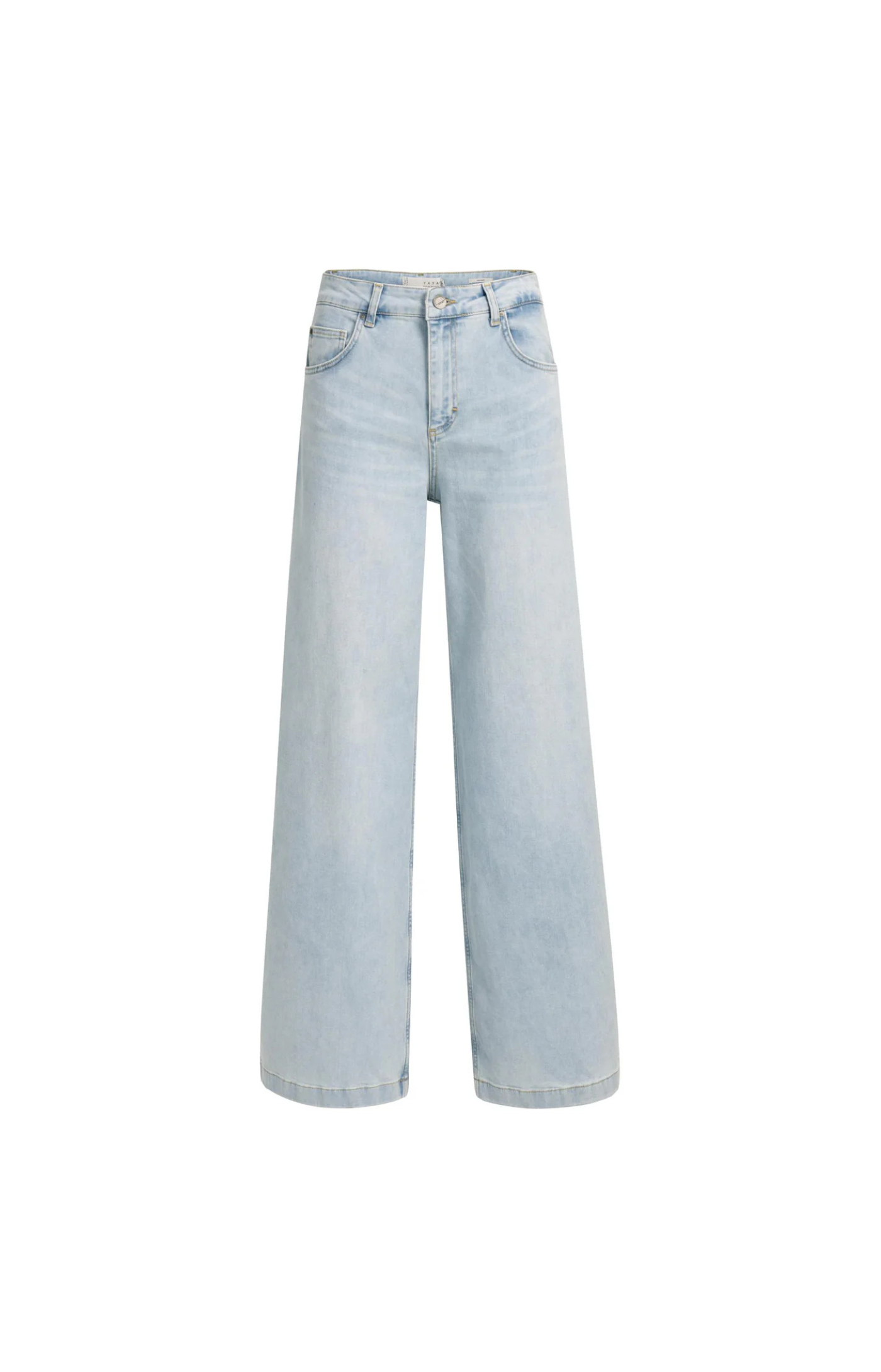 YAYA | Jeans Hoge Taille Wijde Pijpen Light Blue Denim