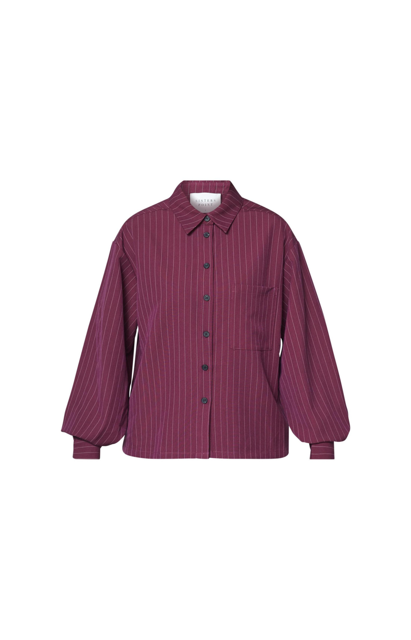 Sisters Point | Verina Shirt Bordeaux Cream
