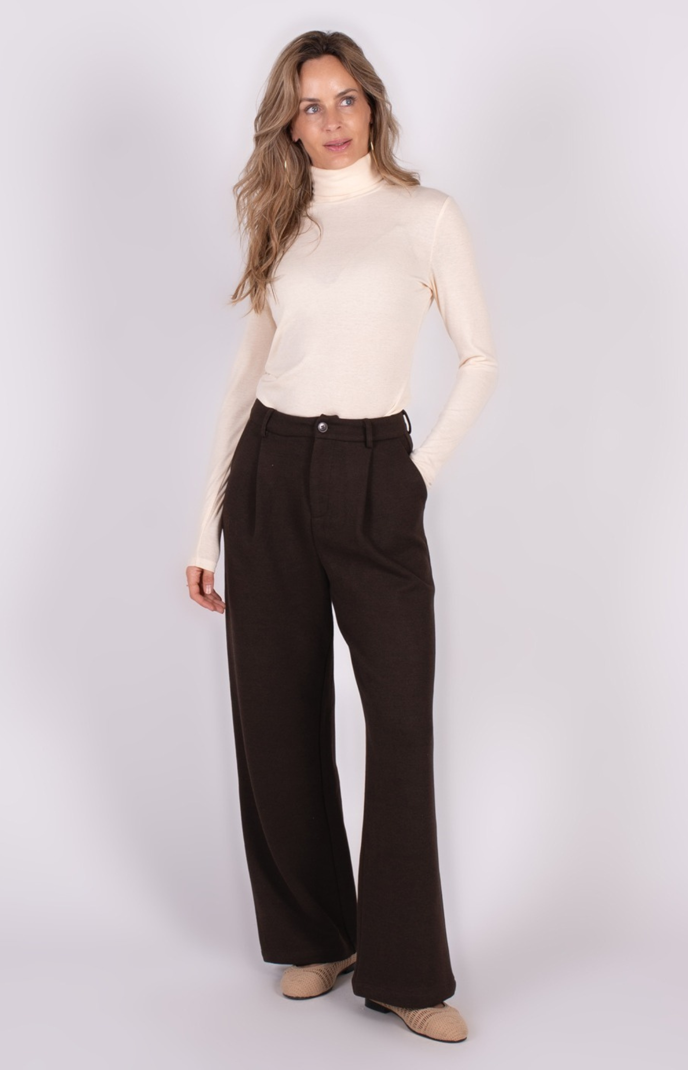 The Clothed | Helsinki Pantalon Coffee