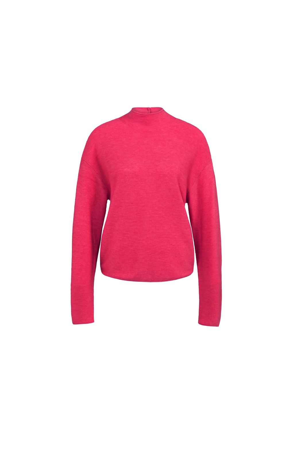 YAYA | Gebreide Trui Met Structuur En Knoopsluiting Achter