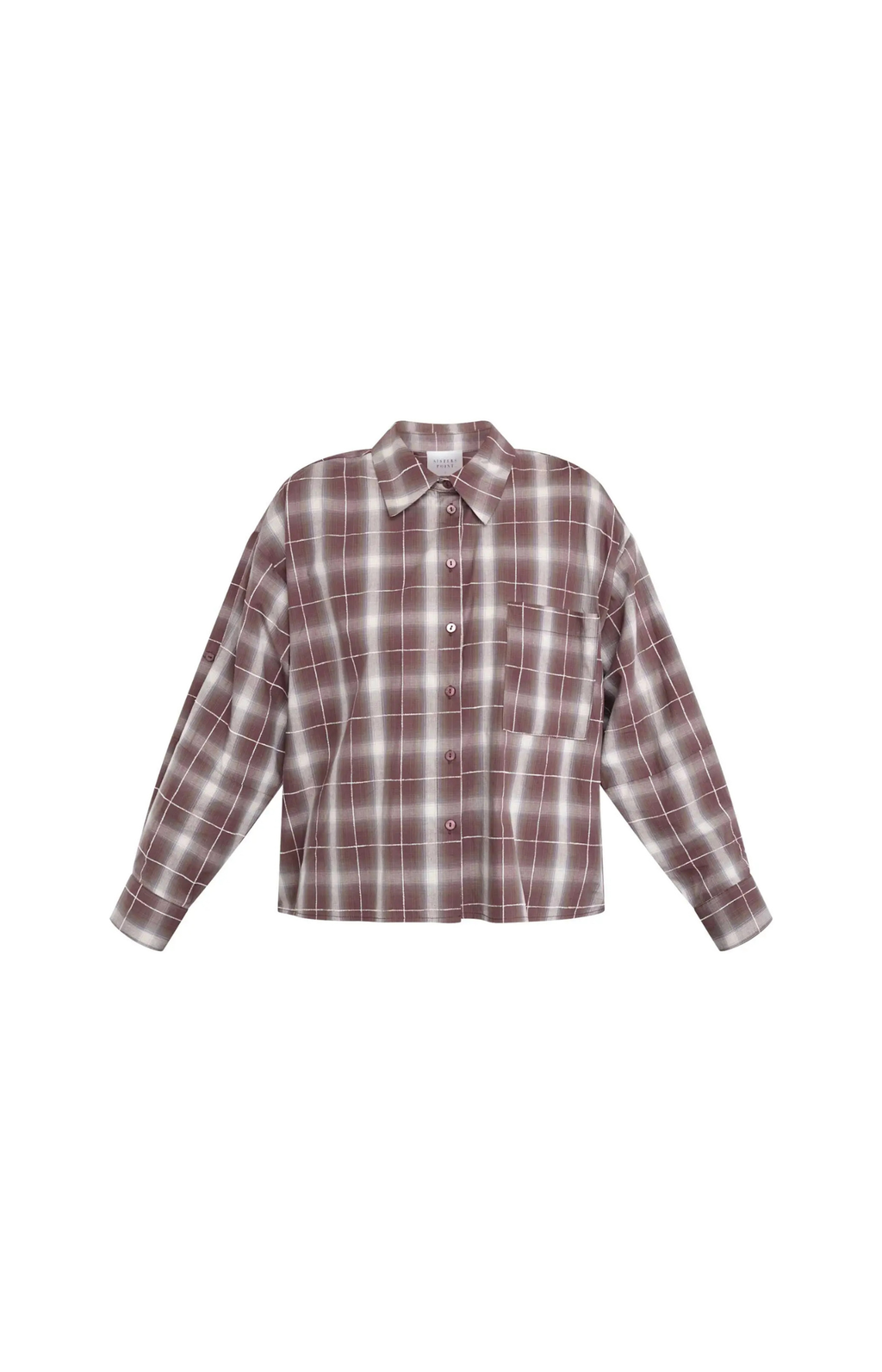 Sisters Point | Irine Blouse Berry Check