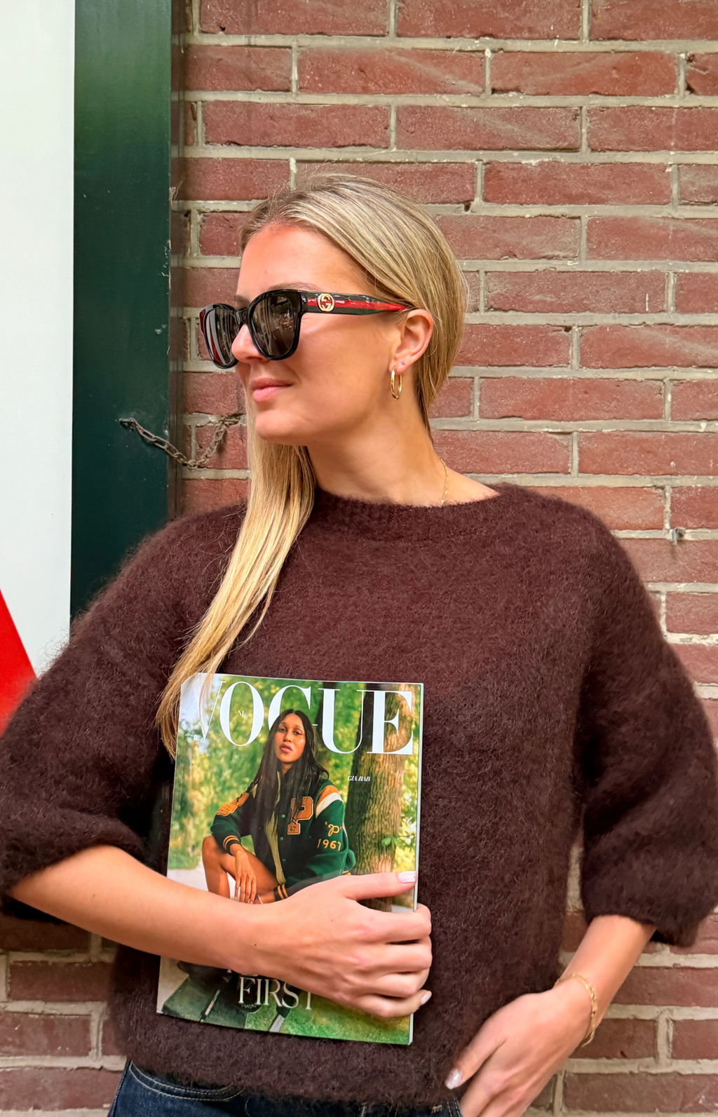 Studio Lavendel | Céline Pull Dark Brown