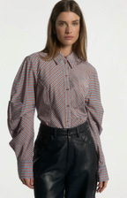Aaiko | Isabel Stripe Fudge