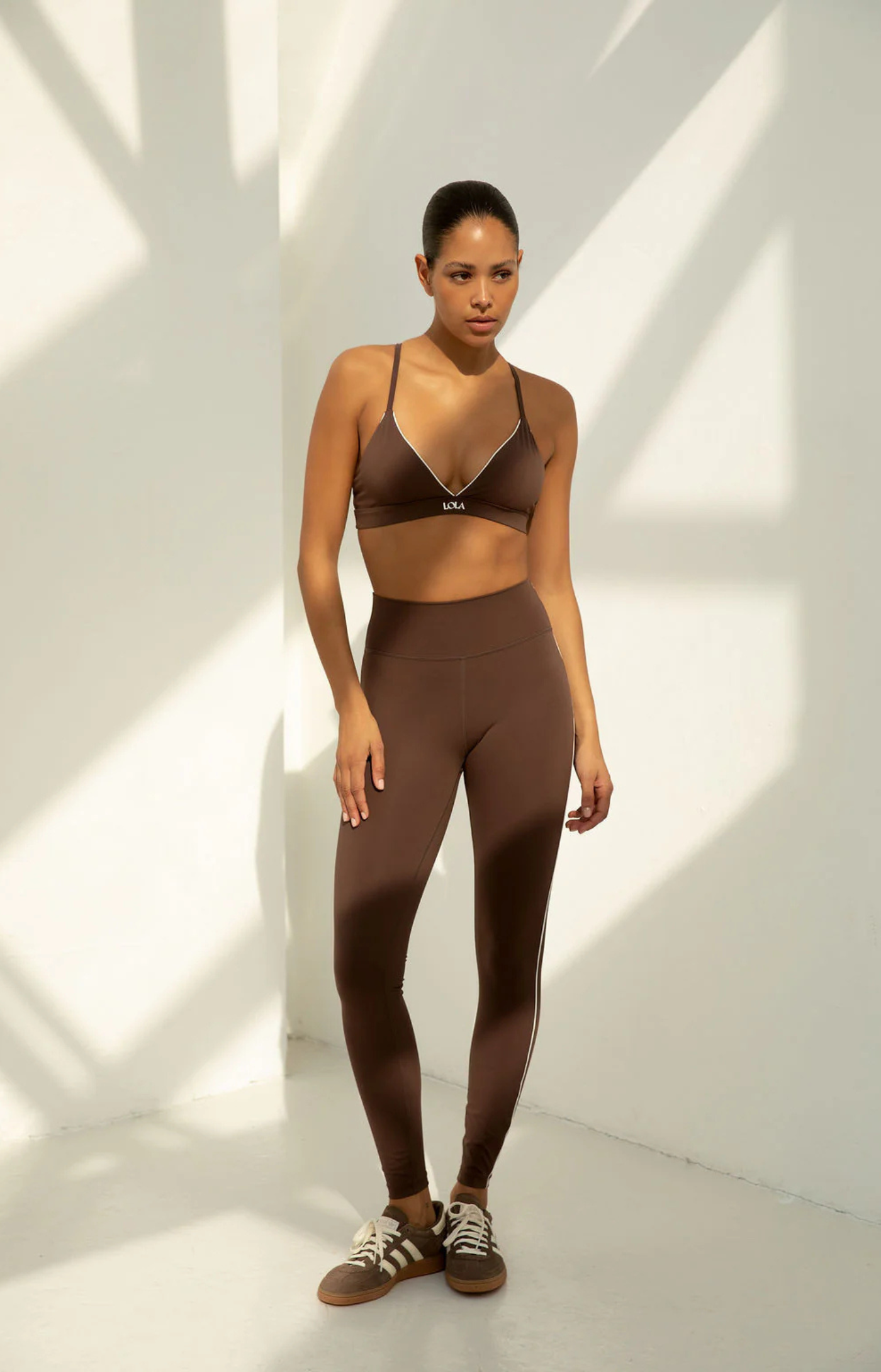 The Lola Club | Demi Legging Chocolate