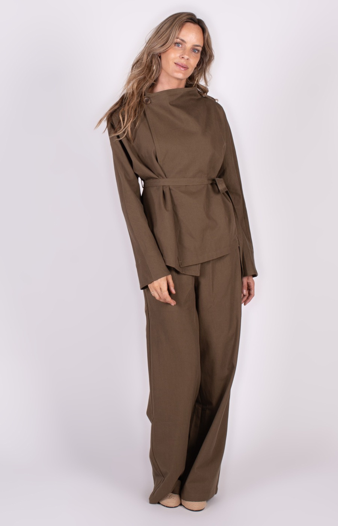 The Clothed | Habart Pants Moss Green