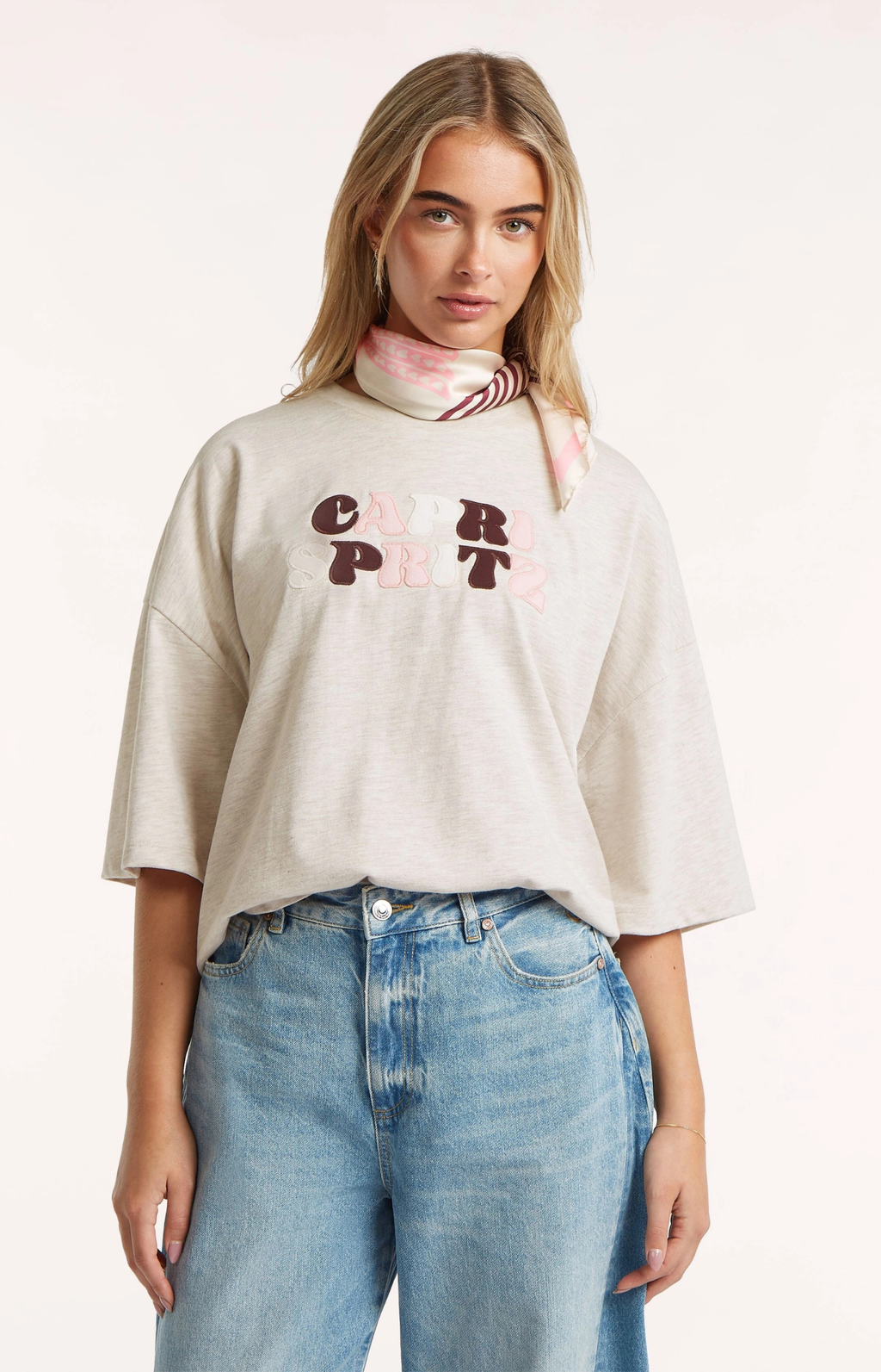 Circle of Trust | Rane Top Beige Melange