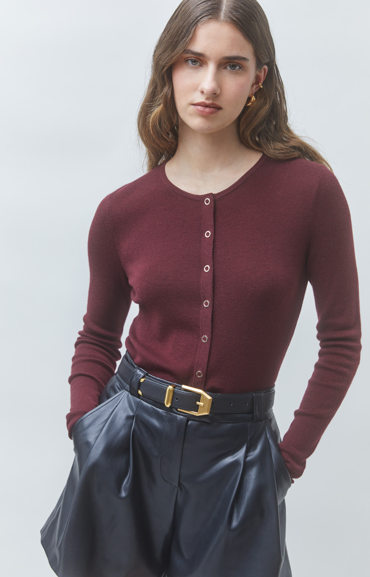 Suncoo | Pharla Cardigan Prune