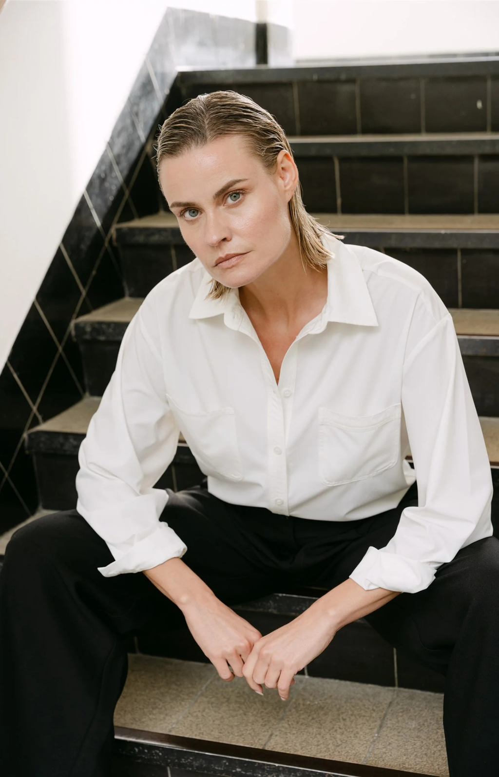 Aimee The Label | LouenAA Blouse White