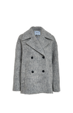 Minus | Clover Short coat Light Grey Melange