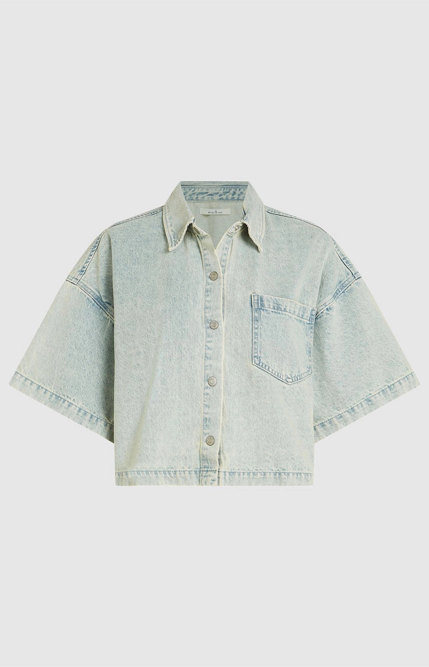 Circle of Trust | Denver Blouse Caribbean Blue Wash