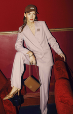 Josh V | Kate High Rise Wide Leg Pantalon Dusty Rose